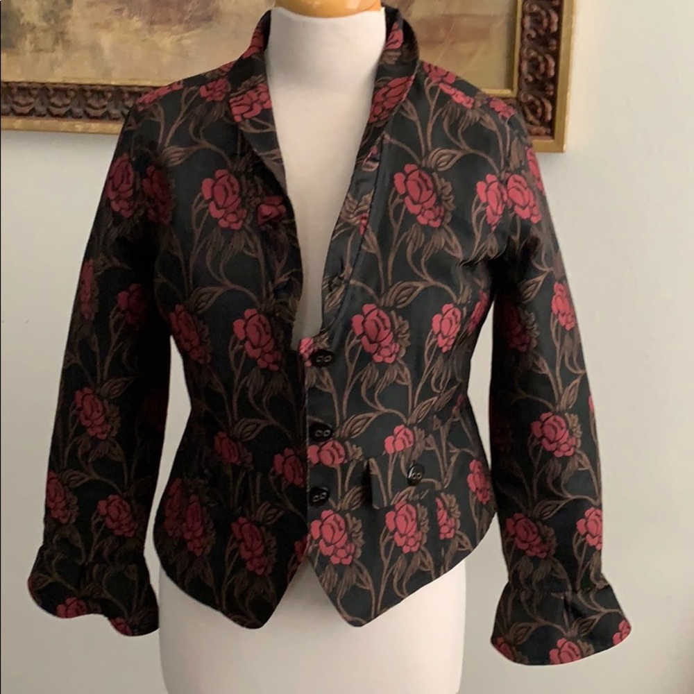 Nic + Zoe floral print blazer